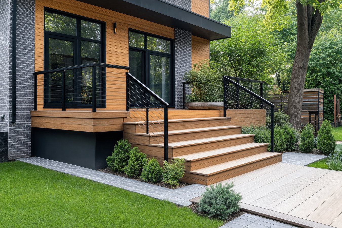 Custom deck design and build