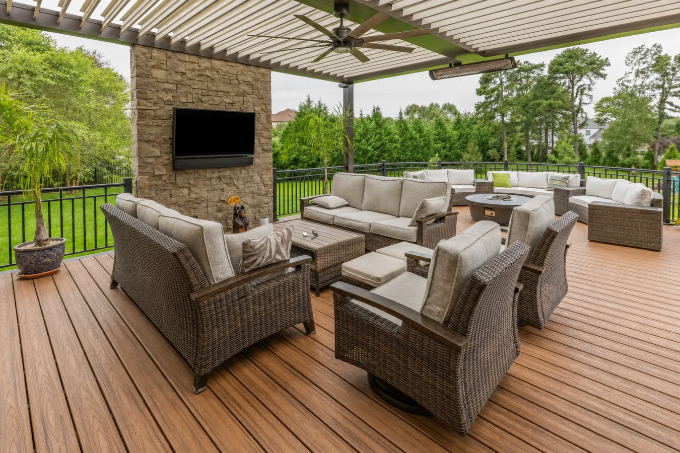 Pergola installation